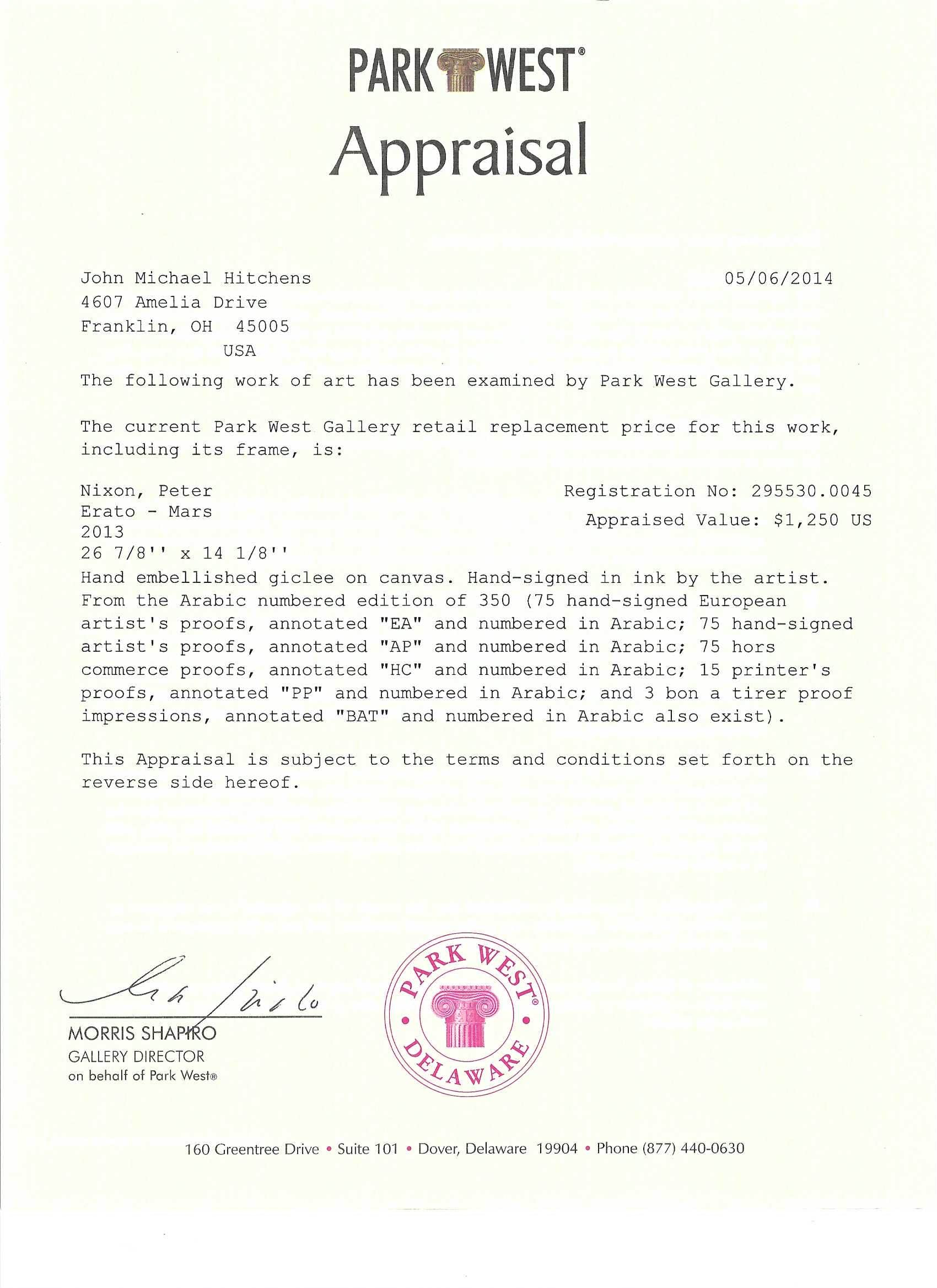 Nixon, Peter - Erato-Mars