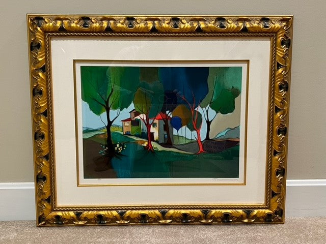 Jamestown Cottage Morning - Tarkay, Itzchak