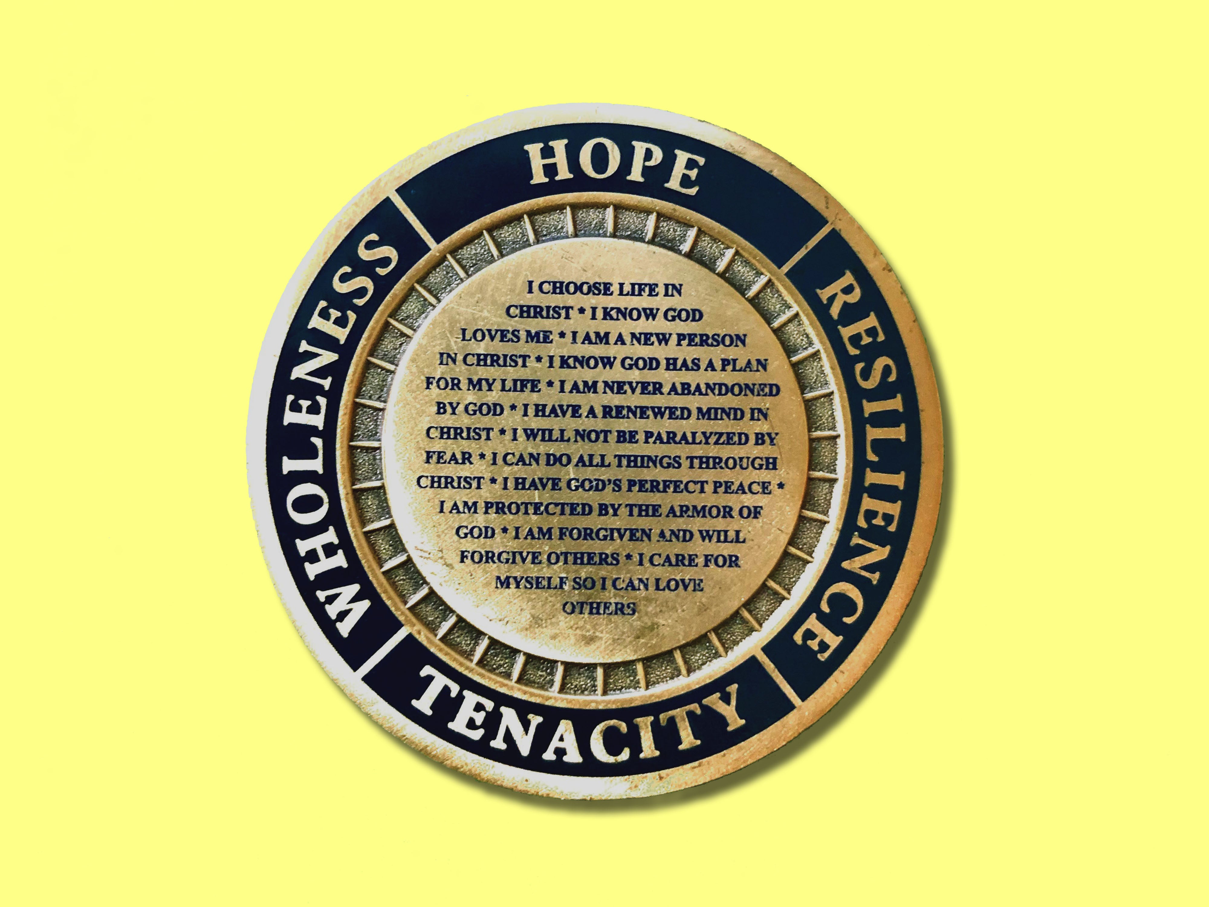 Mental Health Warrior Coin