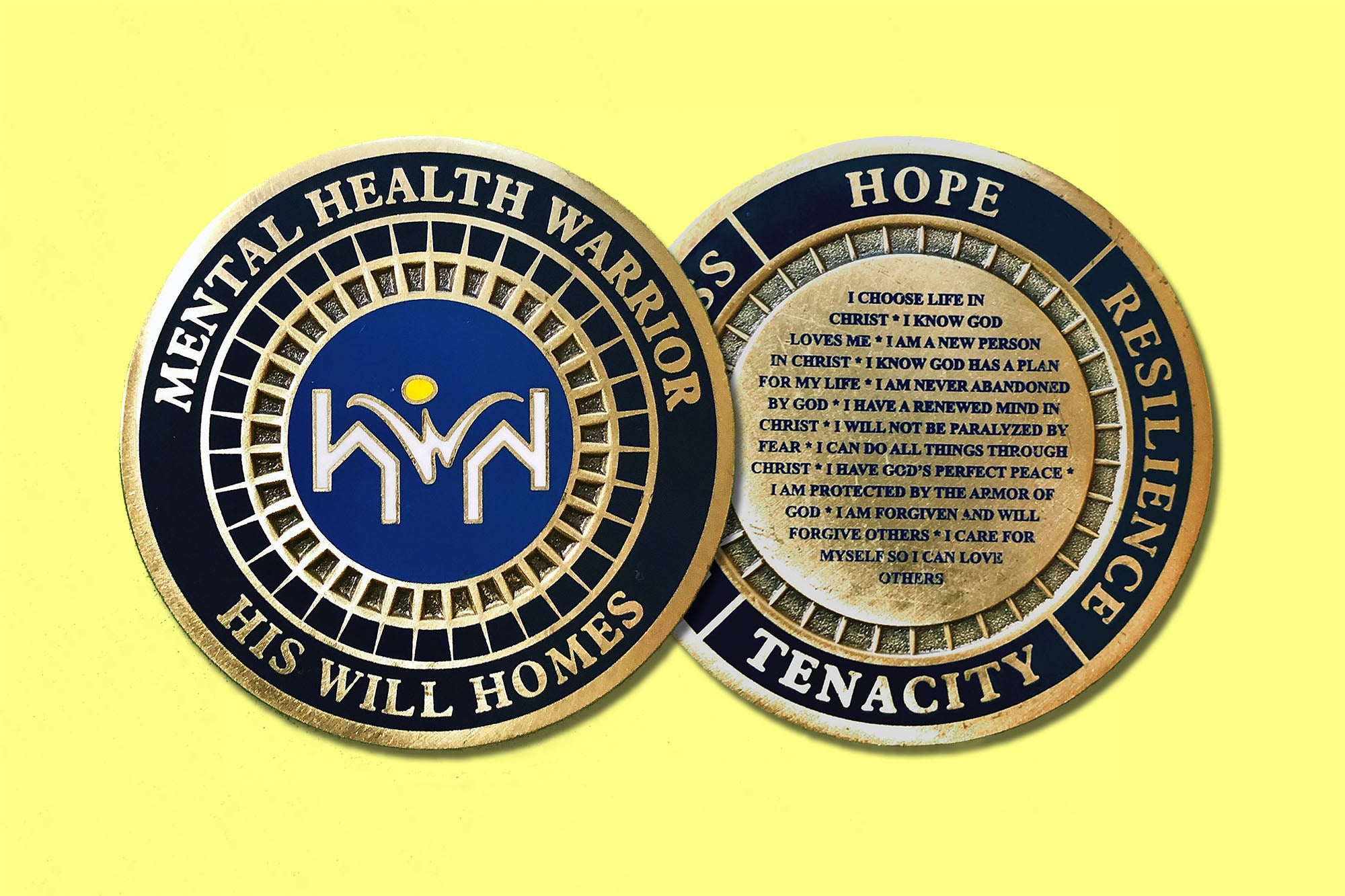 Mental Health Warrior Coin