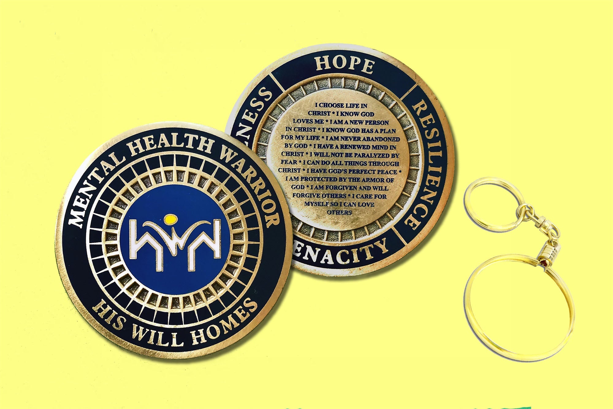 Mental Health Warrior Coin