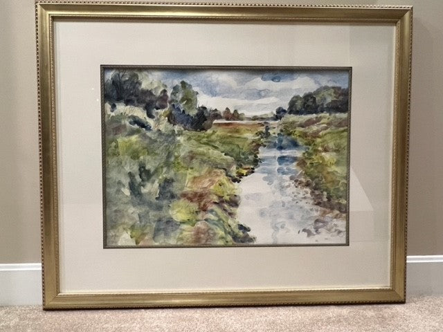 Original Watercolor from a local Ohio artist