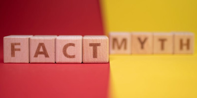 Letters that spell Fact and Myth