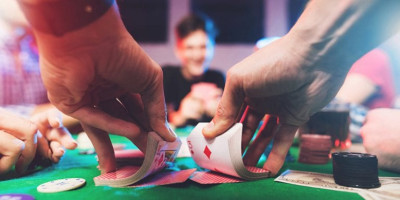 playing poker