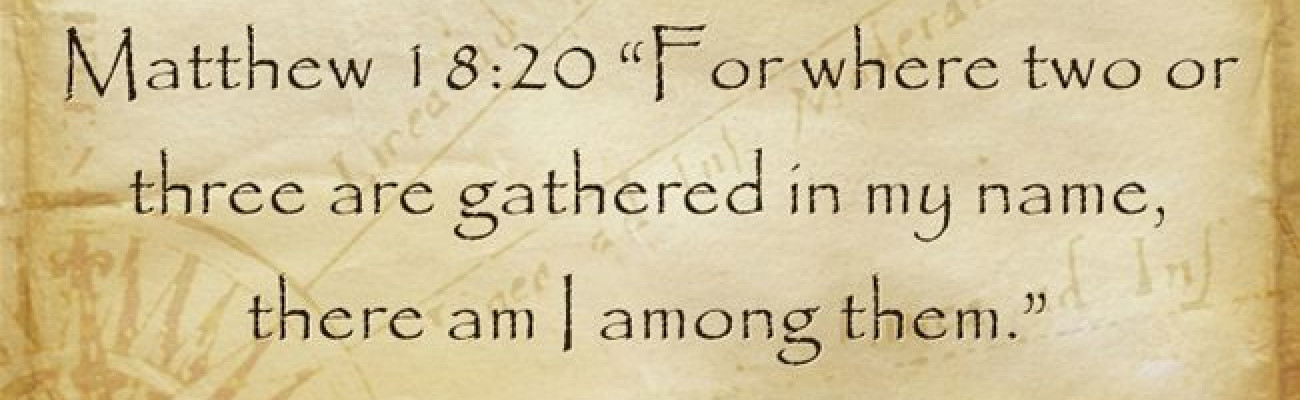 Scripture Matthew 18:20