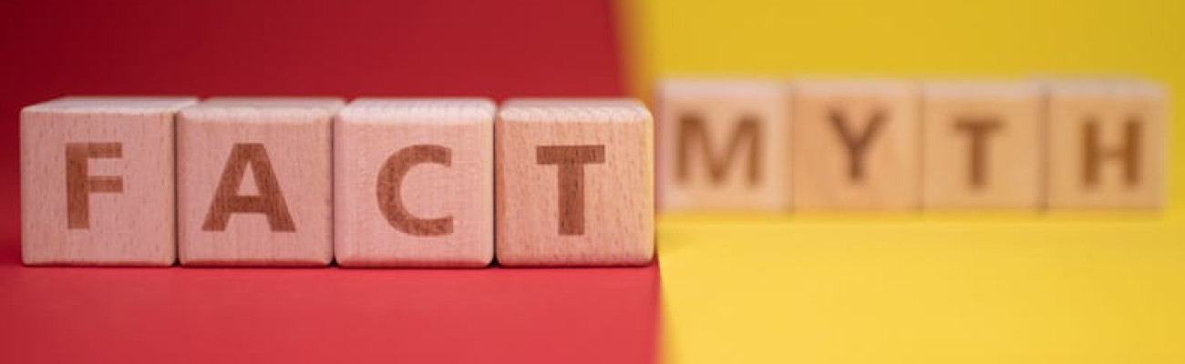 Letters that spell Fact and Myth