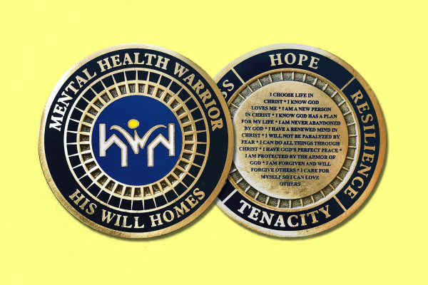 Mental Health Warrior Coin