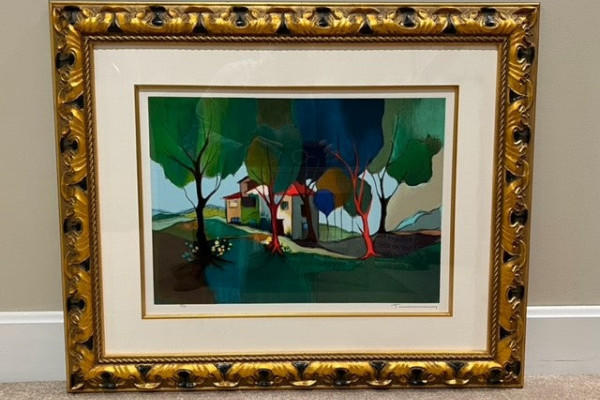 Jamestown Cottage Morning - Tarkay, Itzchak