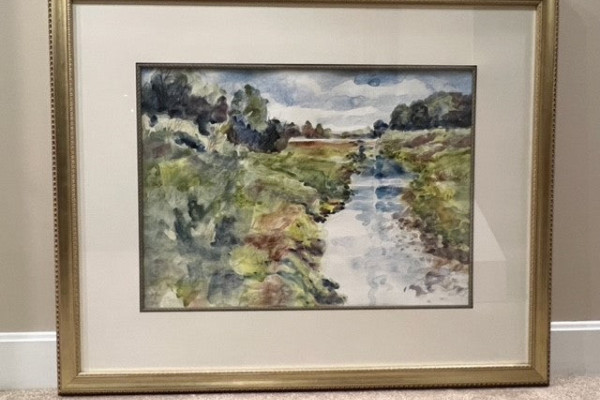 Original Watercolor from a local Ohio artist